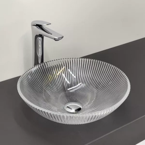 Раковина накладная Comforty 40 Прозрачный CF29001