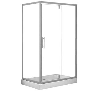 Душевой уголок Loranto Sunway 120х80 с поддоном Хром / Прозрачное CS-6128C 120 Душевой уголок Loranto Sunway 120х80 с поддоном Хром / Прозрачное CS-6128C 120