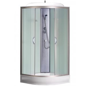 Душевая кабина Loranto Sunway 100х100 Хром / Прозрачное CS-6611 F, 100*100*215