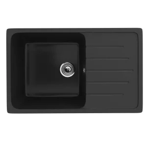 Мойка кухонная Ulgran Classic 75 U-400-344 Ультра-чёрный
