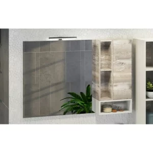 Шкаф зеркальный Comforty Турин 118 Дуб 00004137136CF