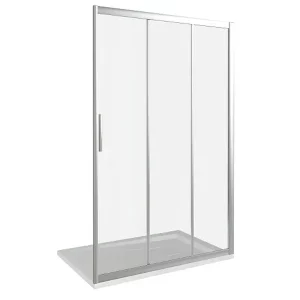 Душевая дверь Bas Orion 100х185 Хром / Грейп