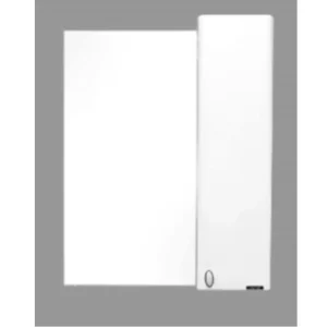 Шкаф зеркальный Comforty Неаполь 65 Белый глянцевый 00004148728CF