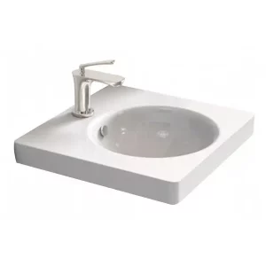 Раковина подвесная Sanita Next 50 с полотенцедержателем RNG50SLWB01KR