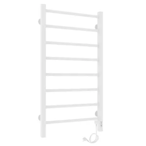 Полотенцесушитель электрический Laris Феличия П8 80х40 правый Белый матовый 73207590