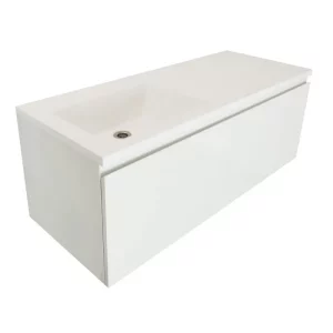 Тумба подвесная Эстет Dallas Luxe 115 с раковиной Белый ФР-00002302 Тумба подвесная Эстет Dallas Luxe 115 с раковиной Белый ФР-00002302