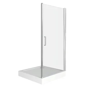 Душевая дверь Bas Pandora 80х185 Хром / Прозрачное