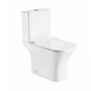 Унитаз-компакт Azario Fretta Square Белый AZ-1215A