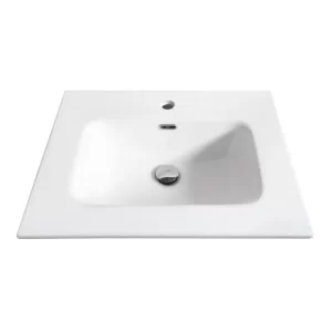 Раковина мебельная Comforty 90 46,5х61 Белый глянцевый 4150345