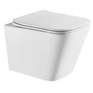 Унитаз подвесной Azario Teramo + с сиденьем Белый AZ-0052-UQ