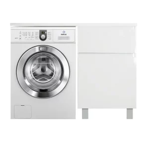 Тумба напольная Эстет Dallas Luxe под стиральную машину 140 с раковиной Белый ФР-00002907 Тумба напольная Эстет Dallas Luxe под стиральную машину 140 с раковиной Белый ФР-00002907