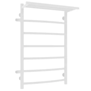 Полотенцесушитель водяной Laris Классик П7 80х50 левый Белый матовый 73208025БМ