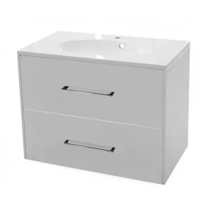 Тумба подвесная Эстет Vegas 90 с раковиной Белый ФР-00003490 Тумба подвесная Эстет Vegas 90 с раковиной Белый ФР-00003490