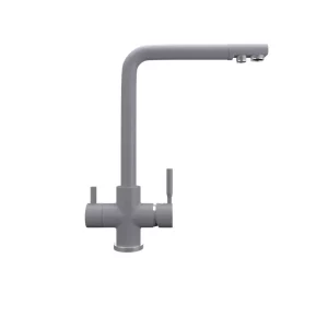 Смеситель для кухни Ulgran Quartz с подключением к фильтру UQ-016-05 Бетон Смеситель для кухни Ulgran Quartz с подключением к фильтру UQ-016-05 Бетон