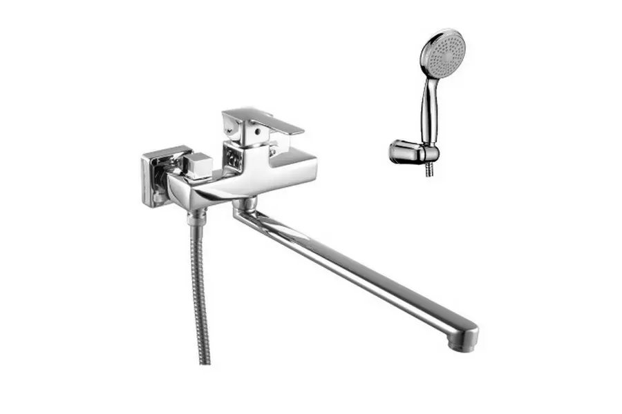 Смеситель для ванны Lemark Basis лейка/шланг LM3617C Смеситель для ванны Lemark Basis лейка/шланг LM3617C