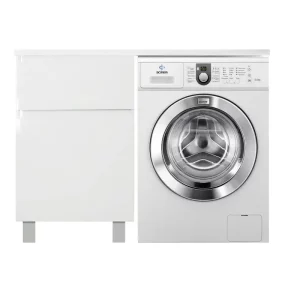 Тумба напольная Эстет Dallas Luxe под стиральную машину 140 с раковиной Белый ФР-00002519 Тумба напольная Эстет Dallas Luxe под стиральную машину 140 с раковиной Белый ФР-00002519