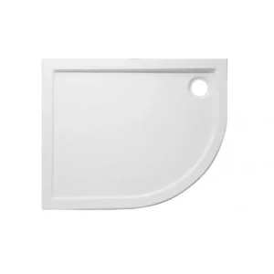 Душевой поддон Эстет Омега 100х80 левый Белый ФР-00000768
