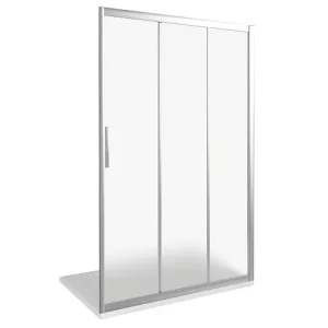 Душевая дверь Bas Orion 140х185 Хром / Прозрачное