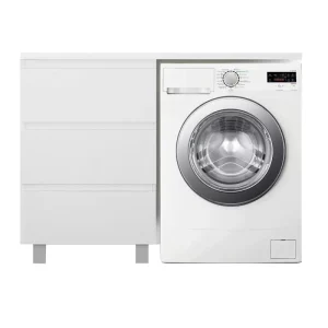 Тумба напольная Эстет Dallas Luxe под стиральную машину 120 с раковиной Белый ФР-00001922 Тумба напольная Эстет Dallas Luxe под стиральную машину 120 с раковиной Белый ФР-00001922