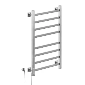 Полотенцесушитель электрический Санприз Контур П8 500*800 11065 Хром глянцевый диммер слева Полотенцесушитель электрический Санприз Контур П8 500*800 11065 Хром глянцевый диммер слева