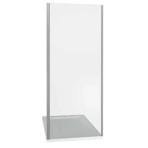 Душевая перегородка Bas Infinity 80х185 Хром / Прозрачное