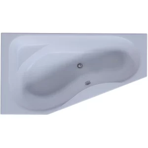 Ванна акриловая Акватек Медея 170х95 левая (каркас + слив-перелив + экран) MED180-0000037