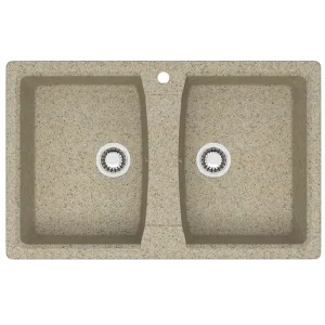 Мойка кухонная Azario Elmas 78х50 Песочный CS00078334
