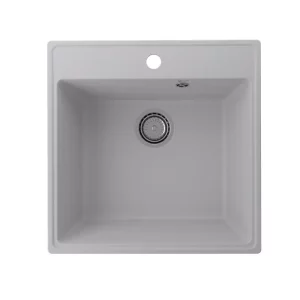 Мойка кухонная Ulgran Quartz Forte 505-04 Платина