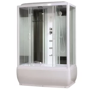 Душевая кабина Comforty 200 150х85  Хром / Прозрачное 216/2