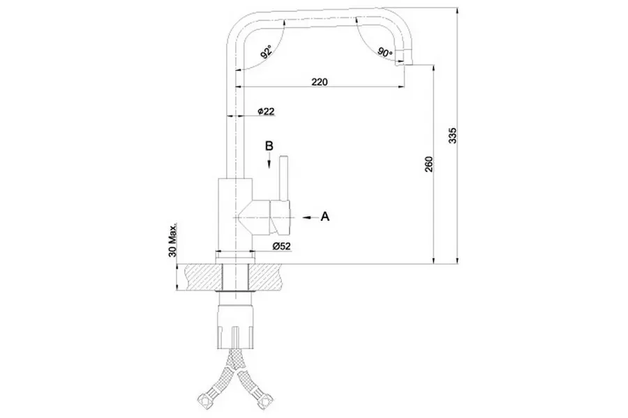 Смеситель для кухни Lemark Expert LM5077S Смеситель для кухни Lemark Expert LM5077S — изображение 2