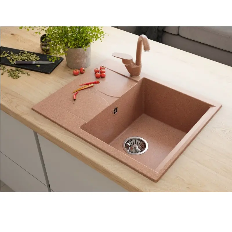 Мойка кухонная Polygran Gals 62 444508 Серый Мойка кухонная Polygran Gals 62 444508 Серый — изображение 2