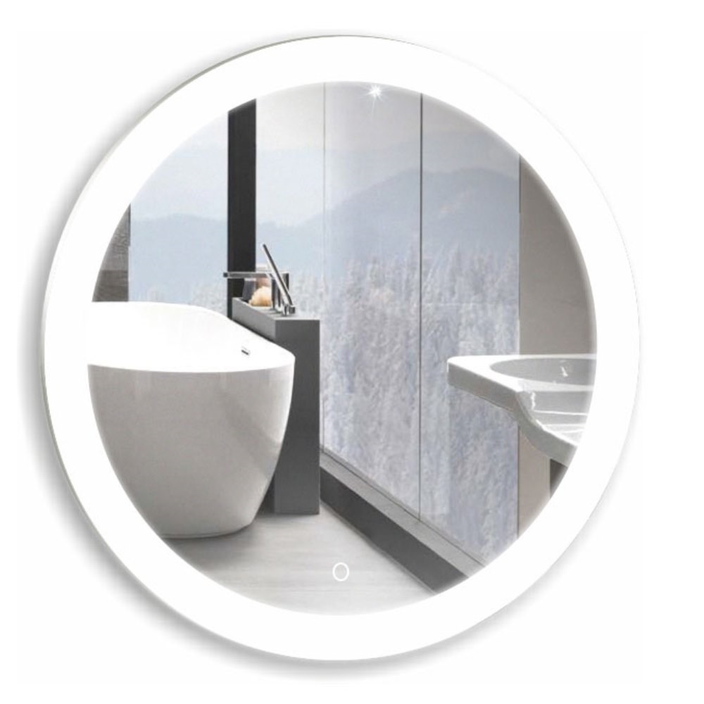 Зеркало Azario Перла 65 с сенсором ФР-1534 Зеркало Azario Перла 65 с сенсором ФР-1534