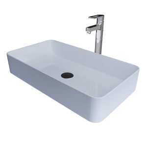 Раковина накладная Grossman Pragma 61 Белый глянцевый GR-3031