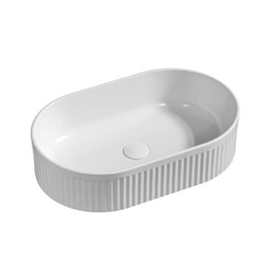 Раковина накладная Grossman Cristal 50 Белый глянцевый GR-3062