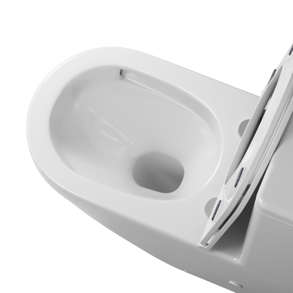 Унитаз-компакт Grossman Tornado Белый глянцевый GR-4407SQ Унитаз-компакт Grossman Tornado Белый глянцевый GR-4407SQ — изображение 2