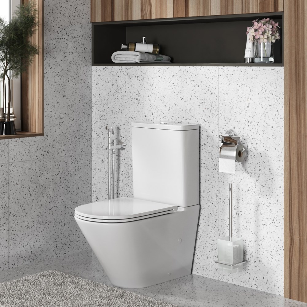 Унитаз-компакт Grossman Tornado Белый глянцевый GR-4449SQ Унитаз-компакт Grossman Tornado Белый глянцевый GR-4449SQ — изображение 5