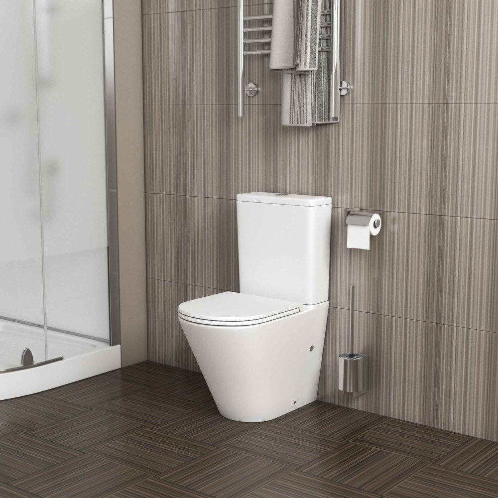 Унитаз-компакт Grossman Tornado Белый матовый GR-4450MSQ Унитаз-компакт Grossman Tornado Белый матовый GR-4450MSQ — изображение 3