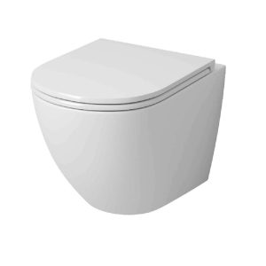 Унитаз подвесной Grossman с крышкой-сиденье Белый глянцевый GR-4457S