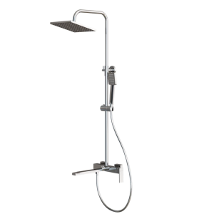 Душевая система Knotlor Stable с изливом Хром глянцевый KN-23 Душевая система Knotlor Stable с изливом Хром глянцевый KN-23