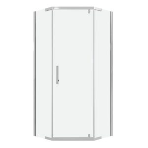 Душевой уголок Niagara Eco 100х100 Хром / Прозрачное NG-1010-14D