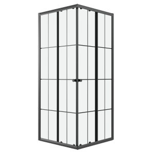 Душевой уголок Niagara Eco 98х98 Черный / Прозрачное NG-1010-14QKL