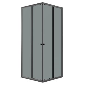 Душевой уголок Niagara Eco 98х98 Черный / Тонированное NG-1010-14QT