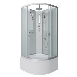 Душевая кабина Niagara Classic 90х90 Хром / Матовое NG-2308-14BKT