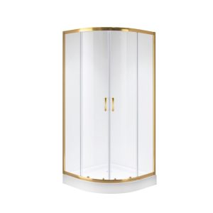 Душевой уголок Niagara Nova 90х90 Золото / Прозрачное NG-6406-08