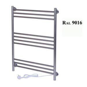 Полотенцесушитель электрический Тера Богема 50х80 кнопка включения, телескоп.держатели Белый ПСК-15-03б