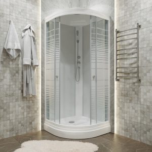 Душевая кабина Triton Полосы А 100х100 Белый / С рисунком Щ0000061830