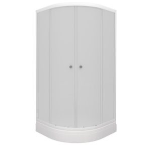Душевой уголок Triton Вельвет 80х80 Белый / Матовый Щ0000064624