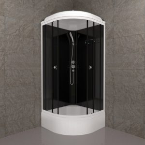 Душевая кабина Triton Топ В 90х90 Черный / Прозрачное Щ0000065702 Душевая кабина Triton Топ В 90х90 Черный / Прозрачное Щ0000065702