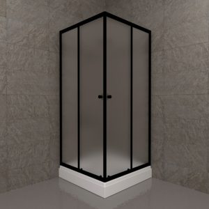 Душевой уголок Triton Вента 80х80 с поддоном А Черный / Матовый Щ0000073552