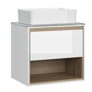 Тумба подвесная Cersanit Louna 60 Белый SP-SZ-LOU60-BL/Wh